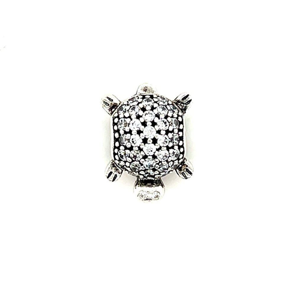 Pandora Pave Cz Turtle Charm